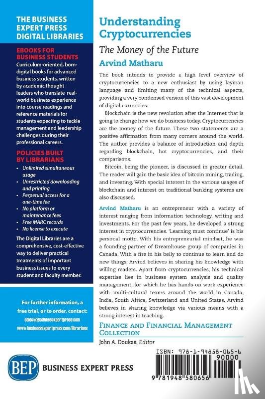 Matharu, Arvind - Understanding Cryptocurrencies