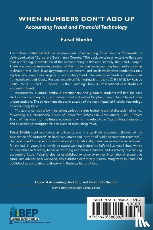 Sheikh, Faisal - When Numbers Don't Add Up