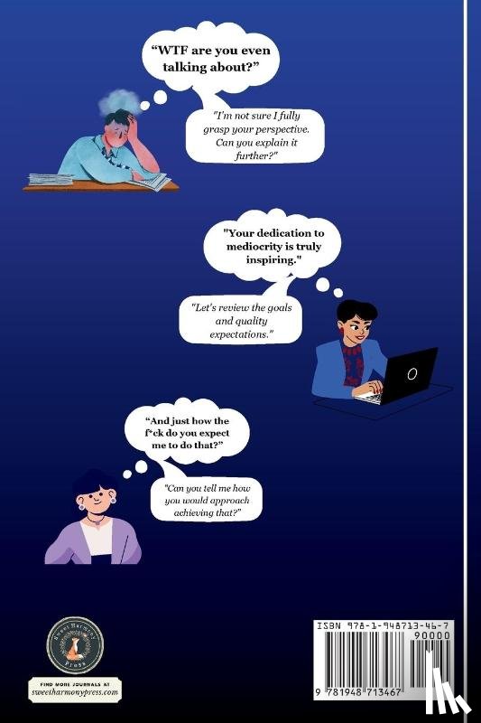 Sweet Harmony Press - Actual HR-Approved Ways to Tell Coworkers They're Stupid