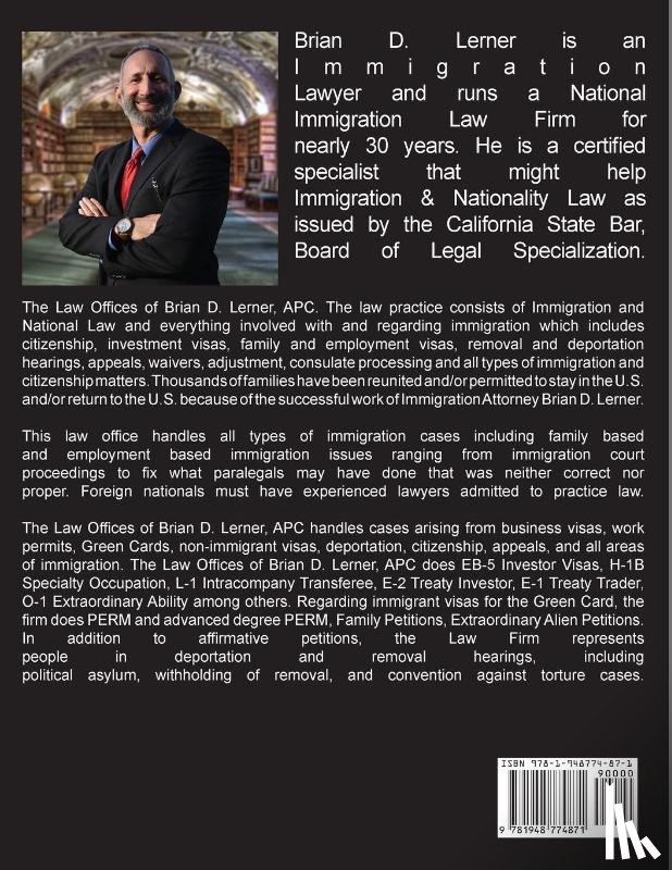 Lerner, Brian D - Humanitarian Reinstatement