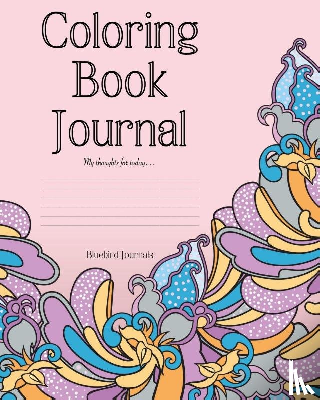 Bluebird Journals - Coloring Book Journal