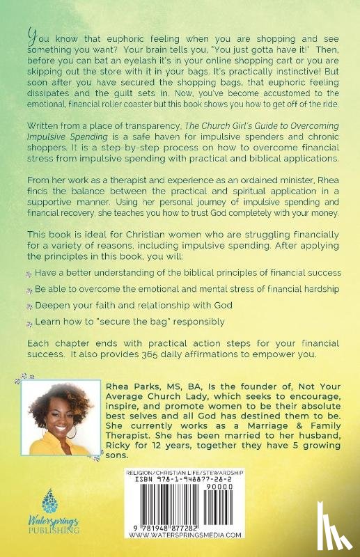 Parks, Rhea - A Church Girl's Guide to Overcoming Impulsive Spending