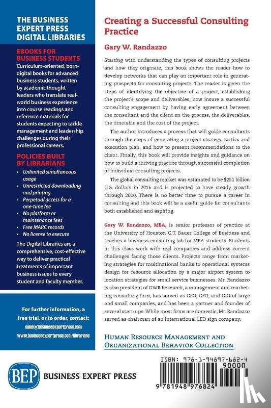 Randazzo, Gary W. - Creating a Successful Consulting Practice