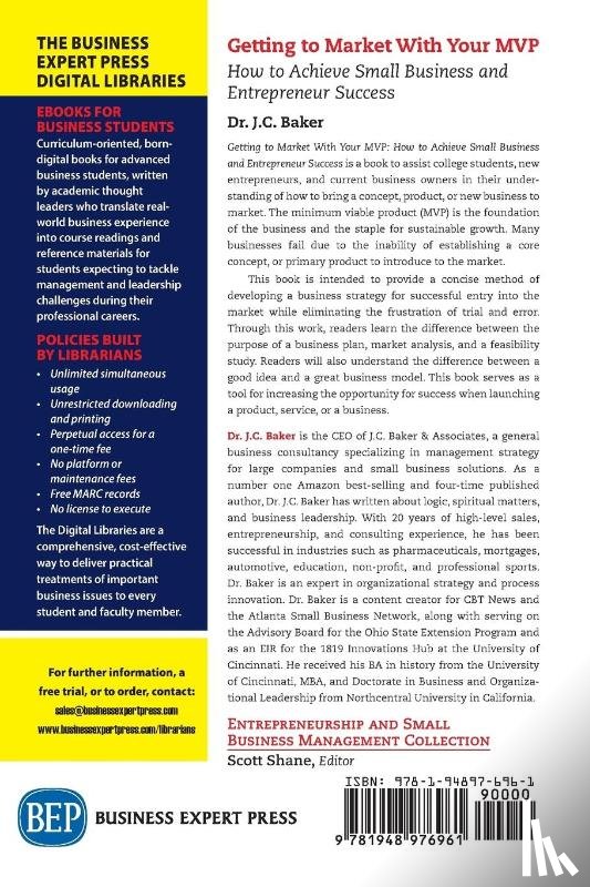 Baker, J.C. - Getting to Market with Your MVP