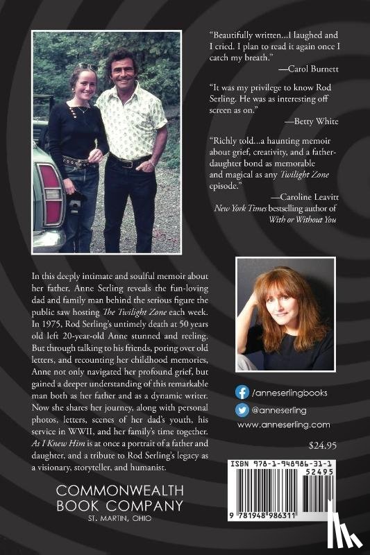 Serling, Anne - As I Knew Him