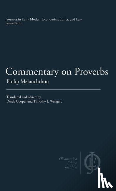 Melanchthon, Philip - Commentary on Proverbs