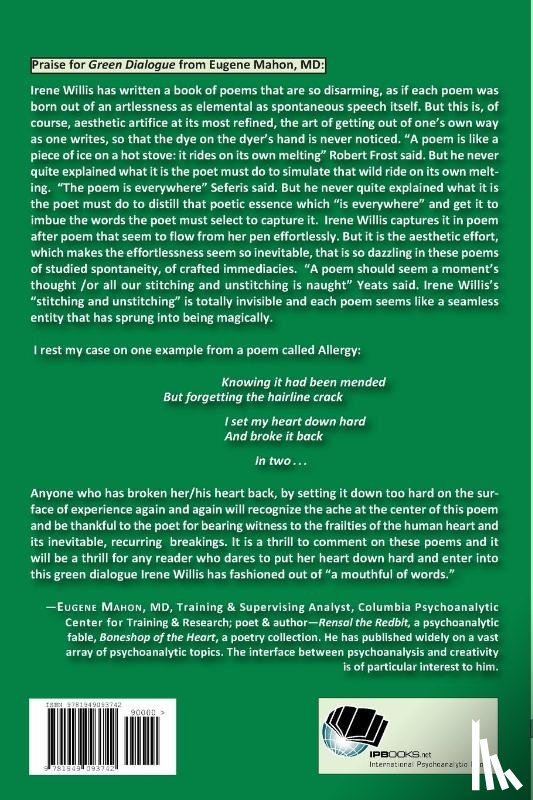 Willis, Irene - Green Dialogue