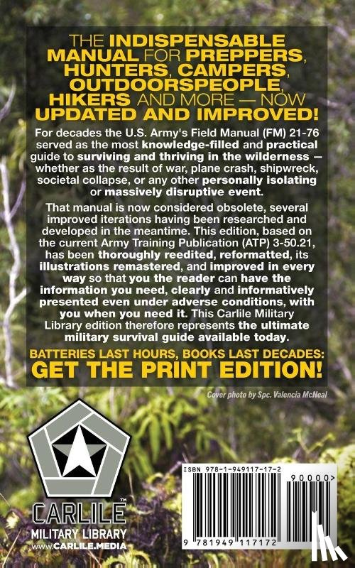 U S Army - The US Army Survival Guide - Pocket Edition