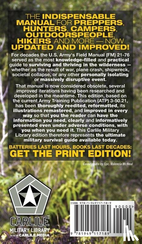 U S Army - The US Army Survival Guide - Pocket Edition