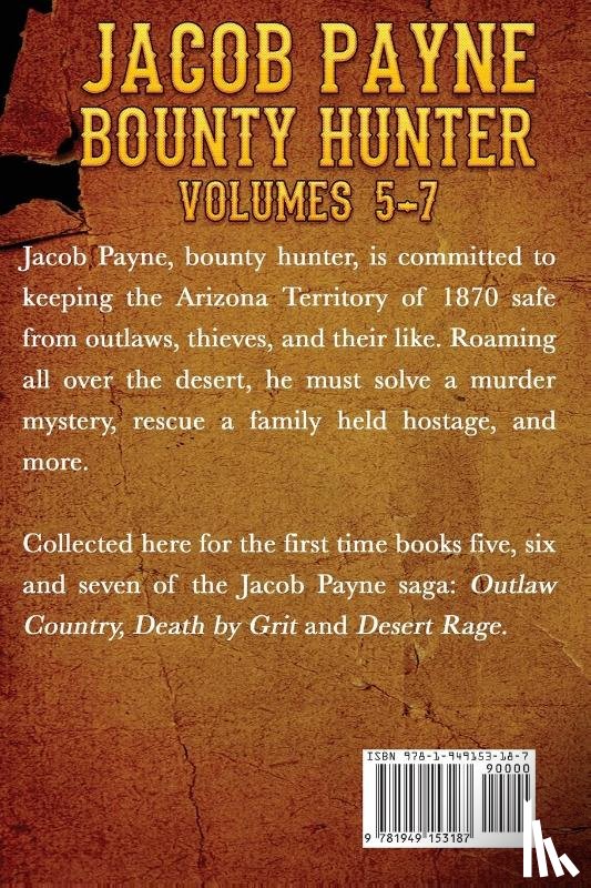 Butler, A T - Jacob Payne, Bounty Hunter, Volumes 5 - 7 Large Print