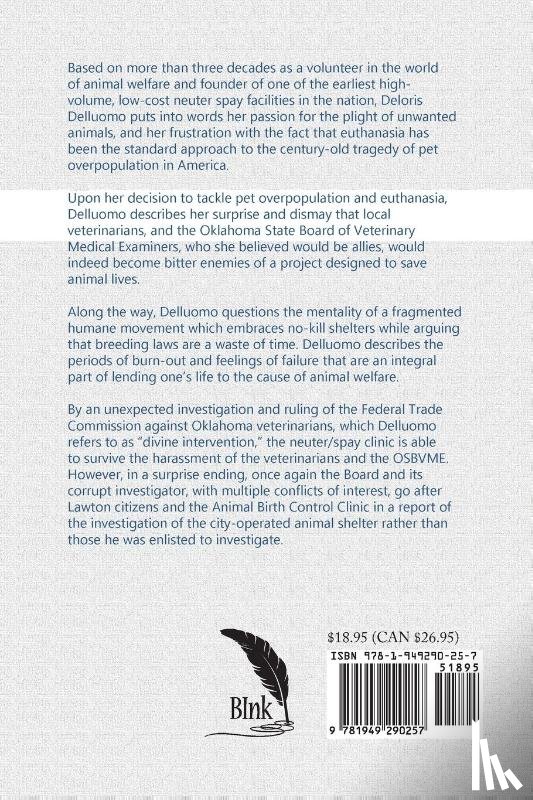 Delluomo, Deloris - Veterinarians, Humane Societies, and Others Against Animals