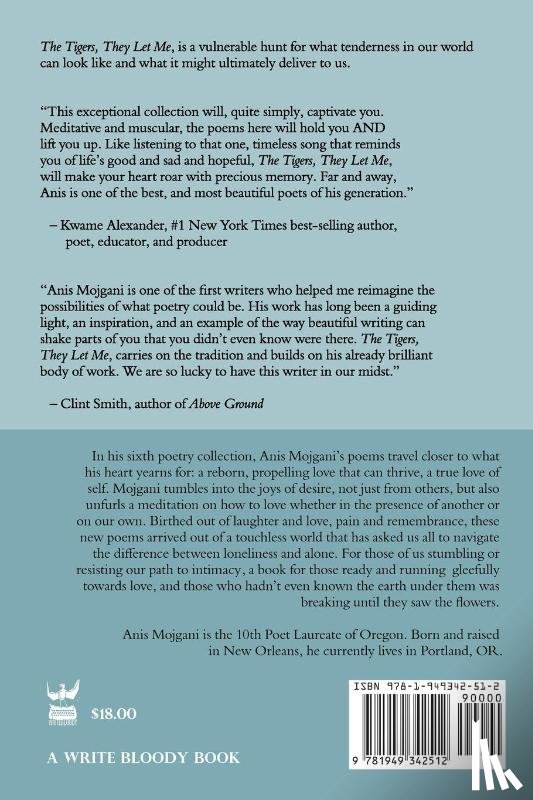 Mojgani, Anis - The Tigers, They Let Me