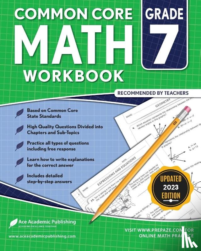 Publishing, Ace Academic - Common Core Math Workbook