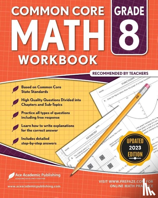 Publishing, Ace Academic - Common Core Math Workbook