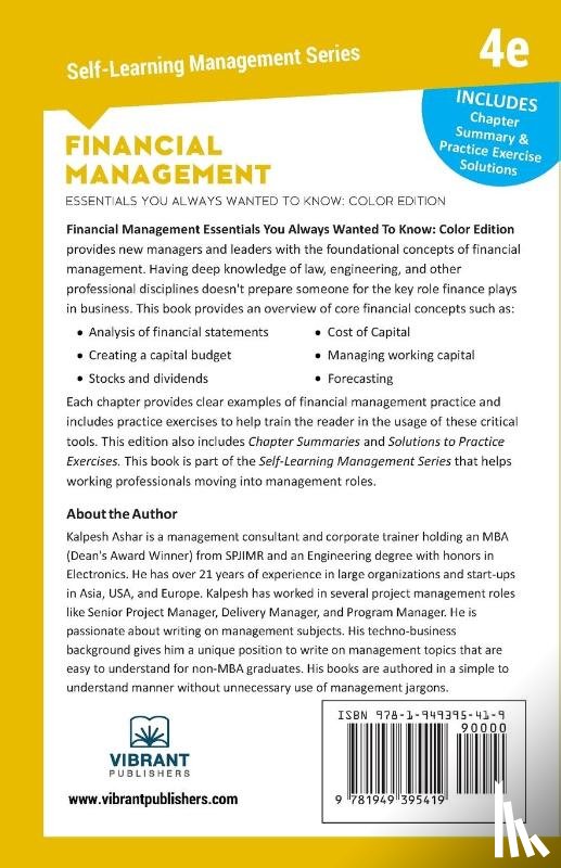 Publishers, Vibrant - Financial Management Essentials You Always Wanted To Know