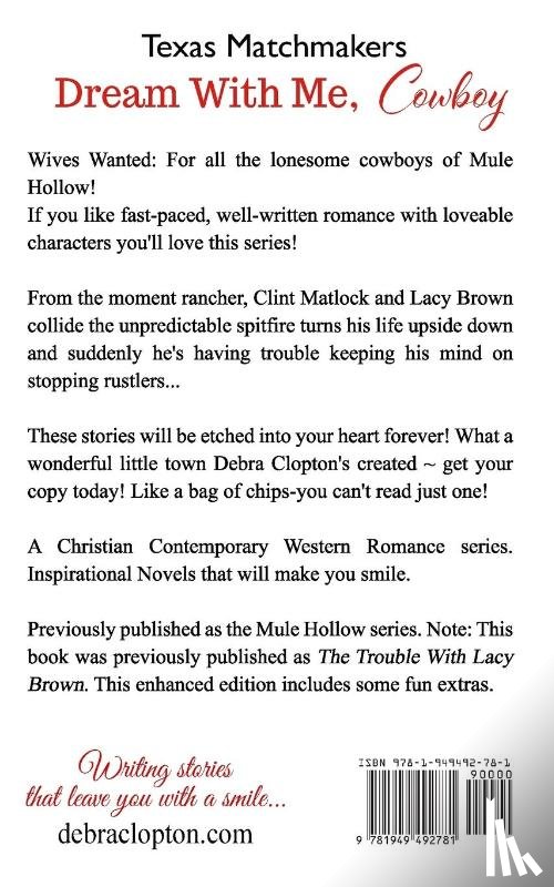 Clopton, Debra - Dream With Me, Cowboy