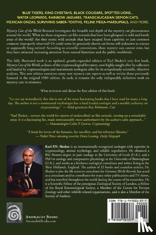 Shuker, Karl P. N. - Mystery Cats of the World Revisited