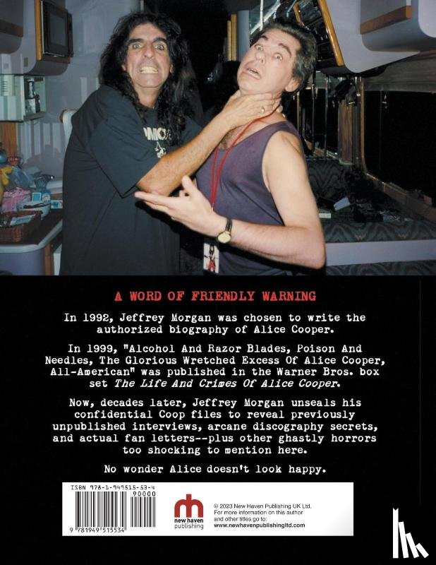 Morgan, Jeffrey - Alice Cooper Bookazine