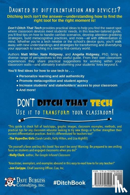 Miller, Matt, Ridgway, Nate, Ridgway, Angelia - Don't Ditch That Tech