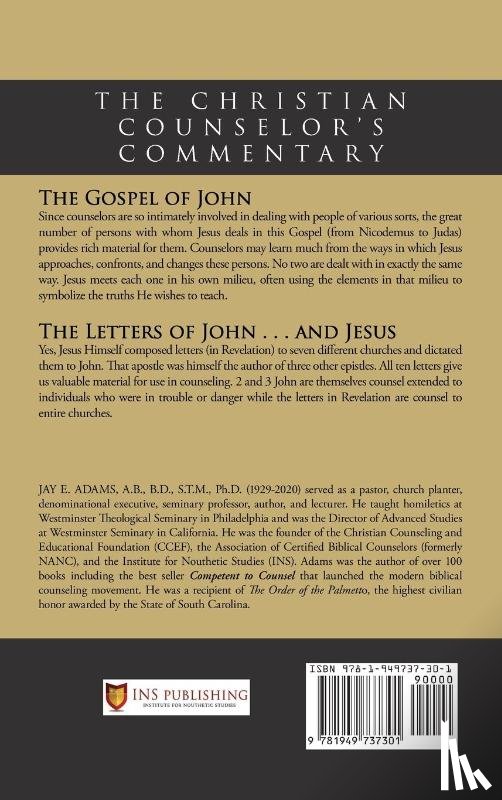 Adams, Jay E - The Gospel of John and The Letters of John and Jesus