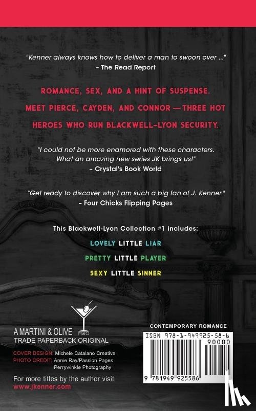 Kenner, J - Sins, Lies & Naughty Games