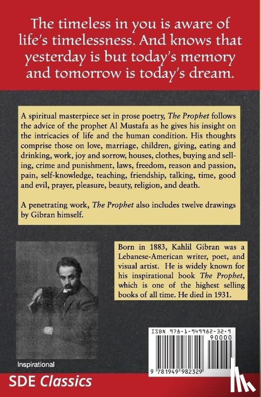 Gibran, Kahlil - The Prophet