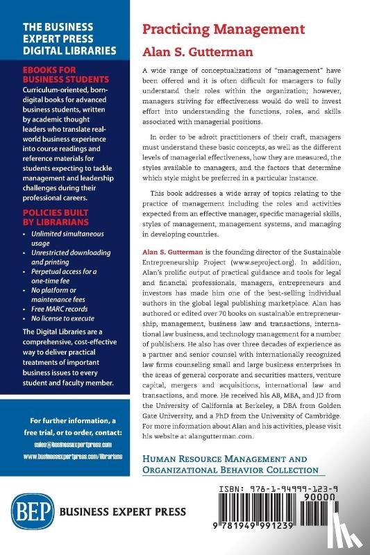 Gutterman, Alan S. - Practicing Management