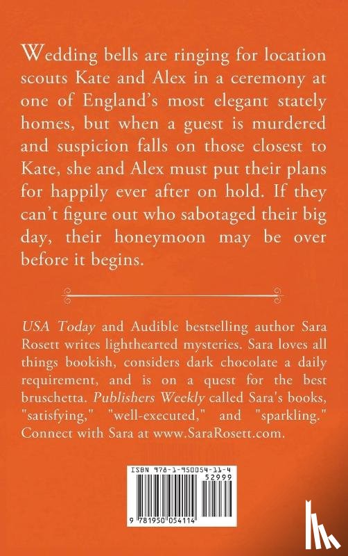 Rosett, Sara - Death at an English Wedding