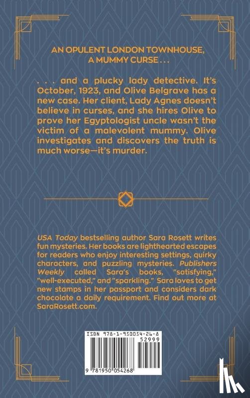 Rosett, Sara - The Egyptian Antiquities Murder