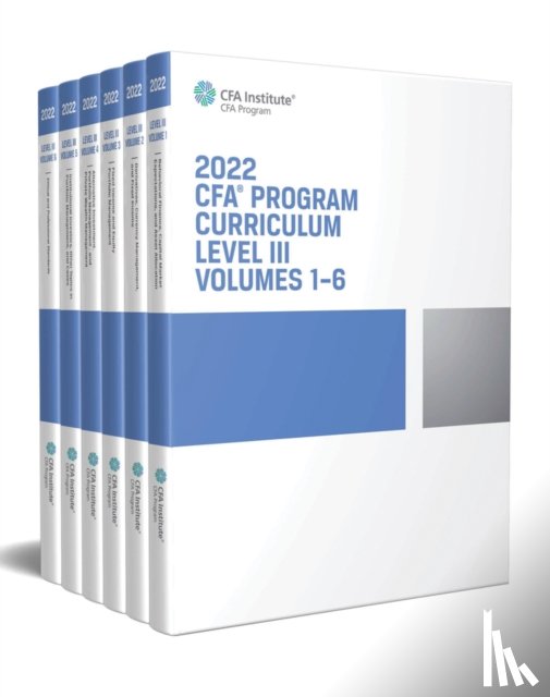 CFA Institute - 2022 CFA Program Curriculum Level III Box Set