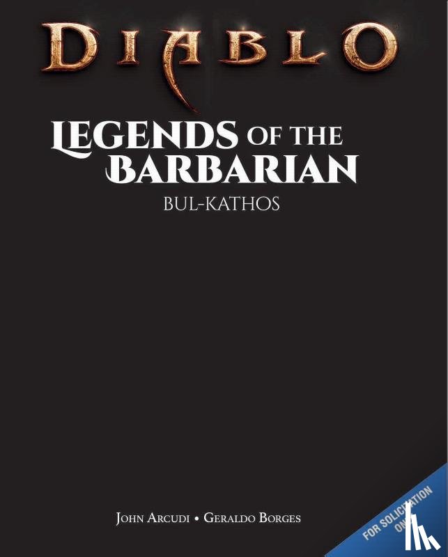 Arcudi, John - DIABLO - LEGENDS OF THE BARBAR