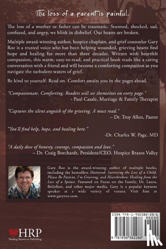 Roe, Gary - Comfort for the Grieving Adult Child's Heart
