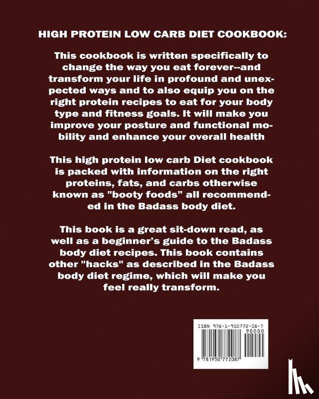 Caywood, Jessica - High Protein Low Carb Diet Cookbook