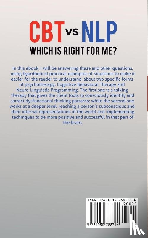 Parsons, Derick - CBT vs NLP