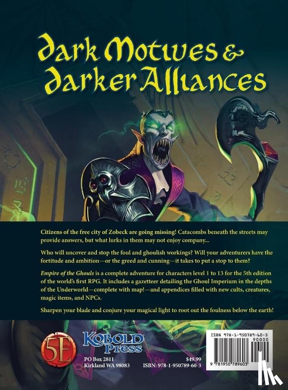 Green, Richard, Baur, Wolfgang - Empire of the Ghouls 5e
