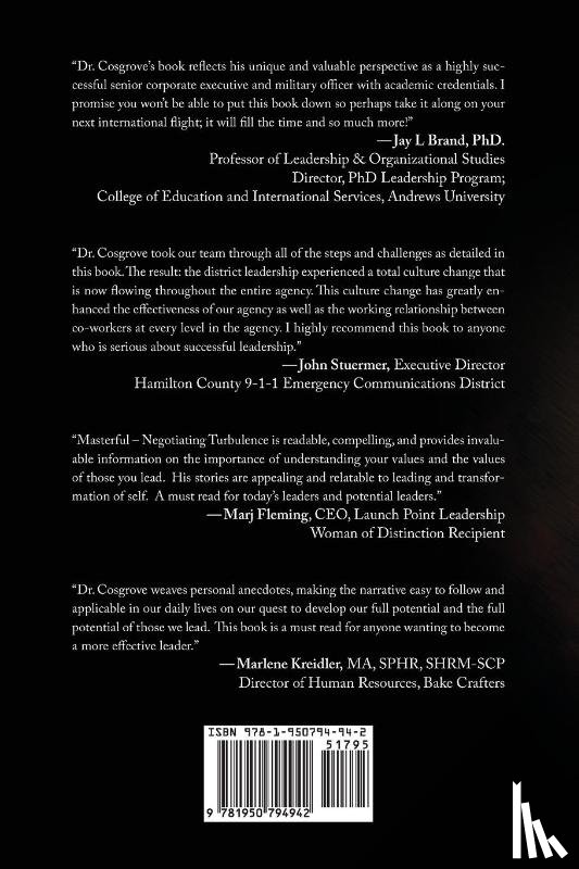 Cosgrove, John F. - Negotiating Turbulence