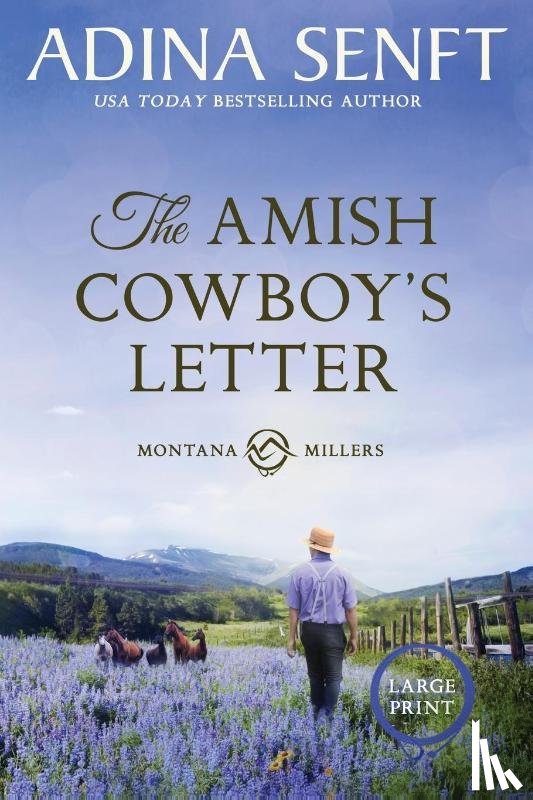 Senft, Adina - The Amish Cowboy's Letter (Large Print)
