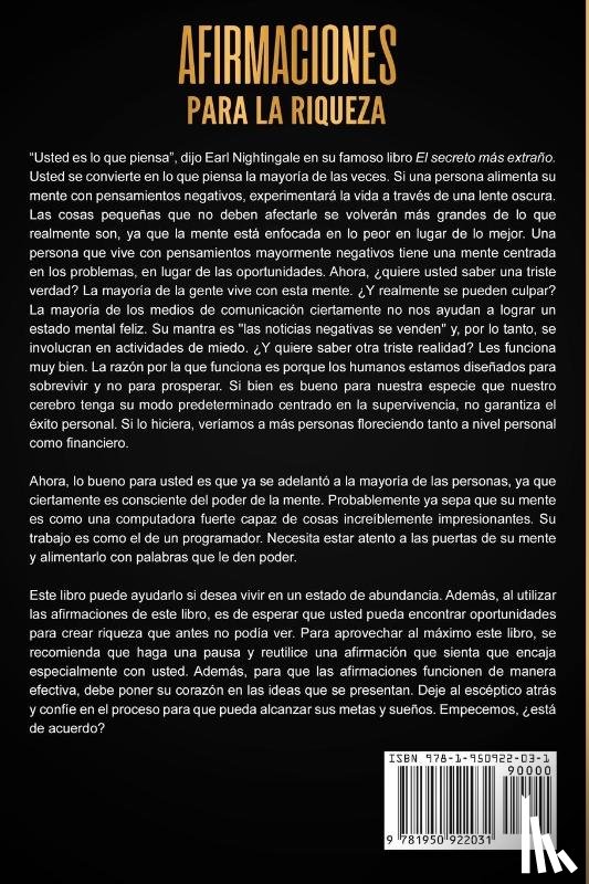 Affirmations, Hourly - Afirmaciones para la riqueza