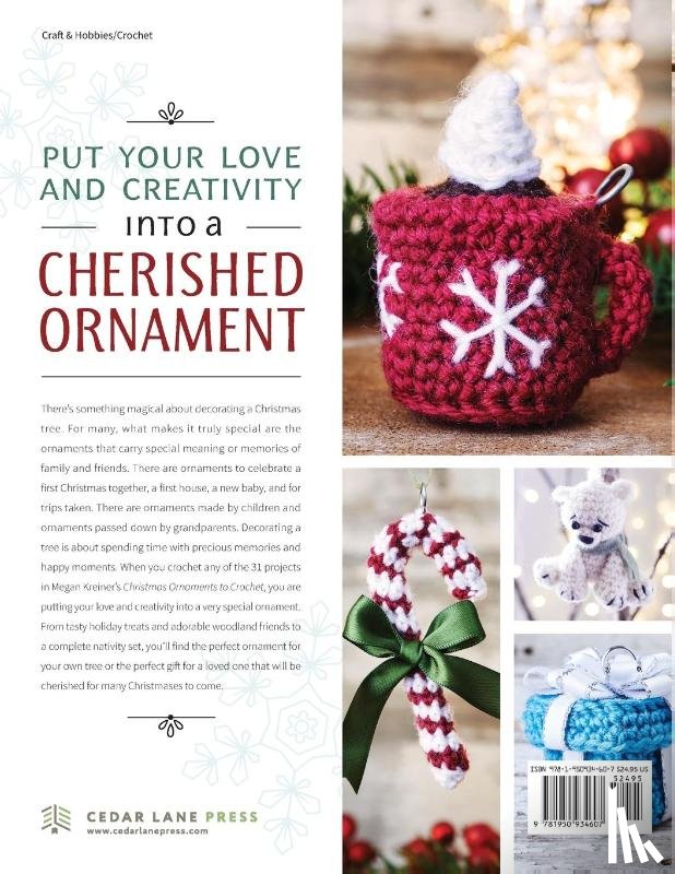 Kreiner, Megan - Christmas Ornaments to Crochet