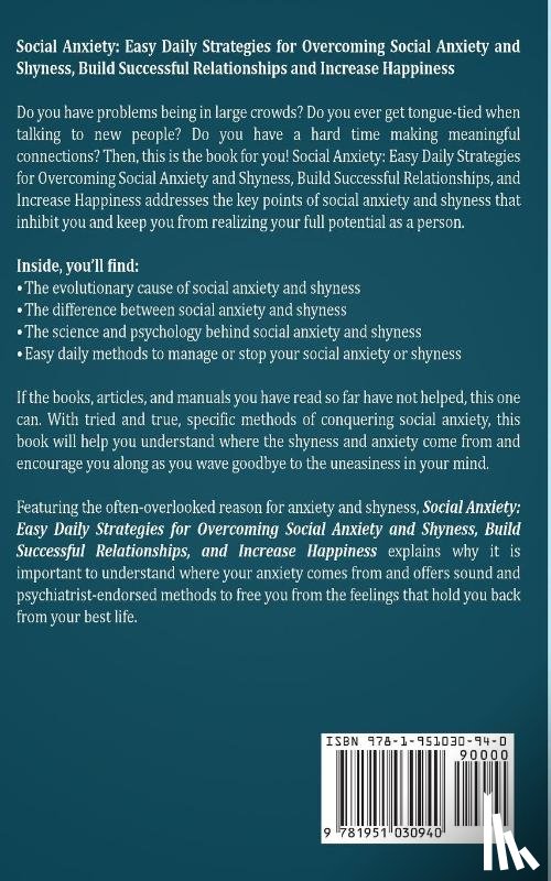W Williams, James - Social Anxiety