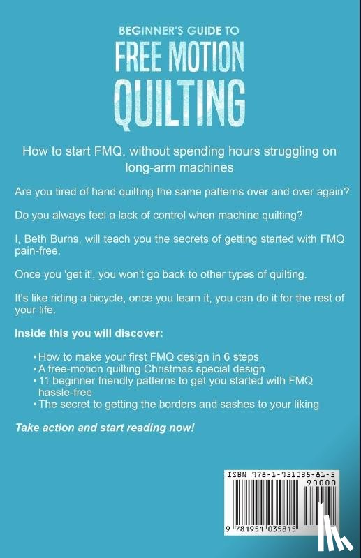 Burns, Beth - Beginner's Guide to Free Motion Quilting