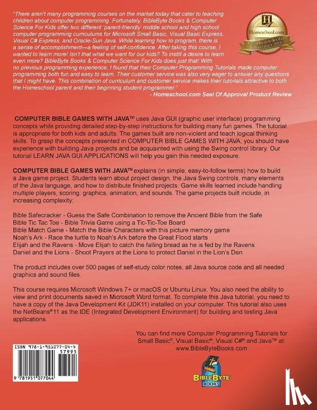 Books, Biblebyte - Computer Bible Games with Java - 11th Edition