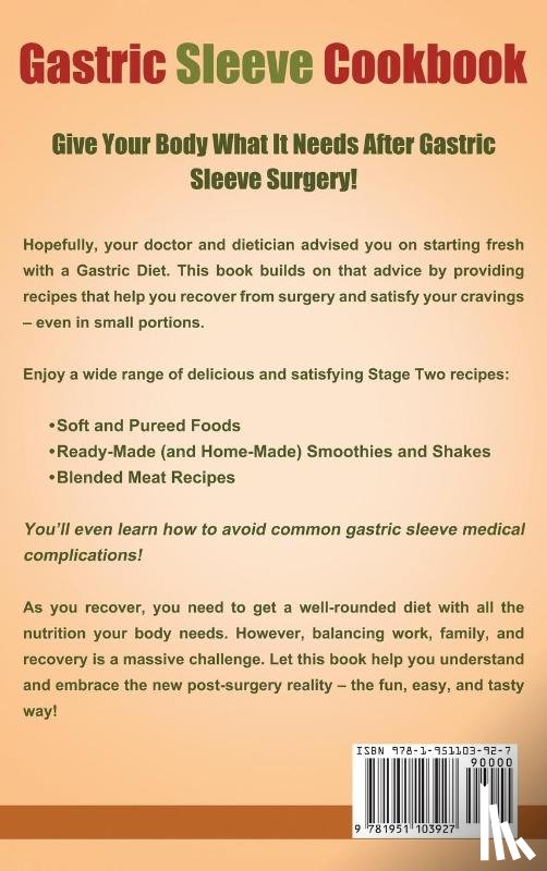 Carter, John - Gastric Sleeve Cookbook