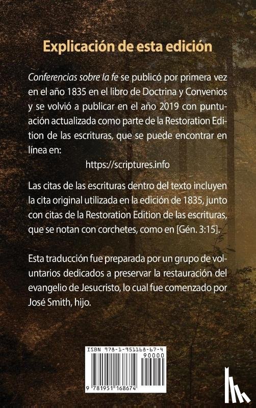 Smith, Jose - Conferencias sobre la fe (Lectures on Faith)