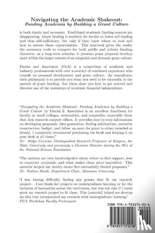 Llc, Fiorini & Associates - Navigating the Academic Shakeout