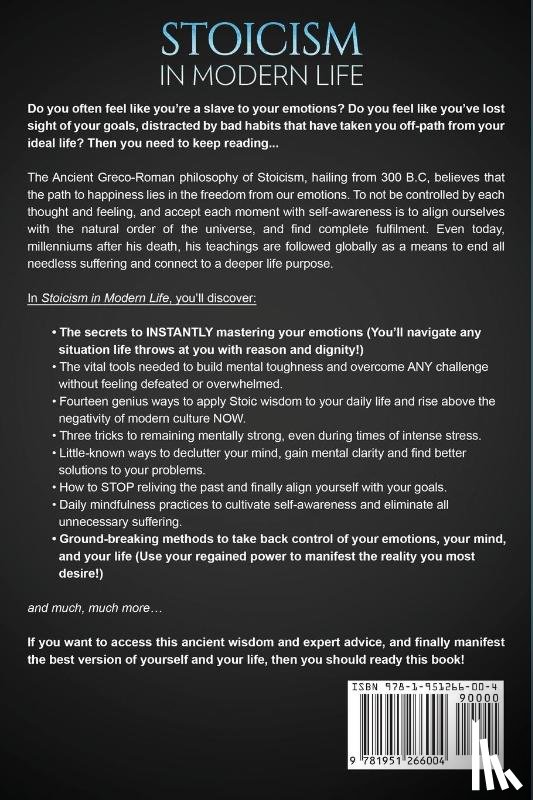 Tom, Oxford - Stoicism in Modern Life