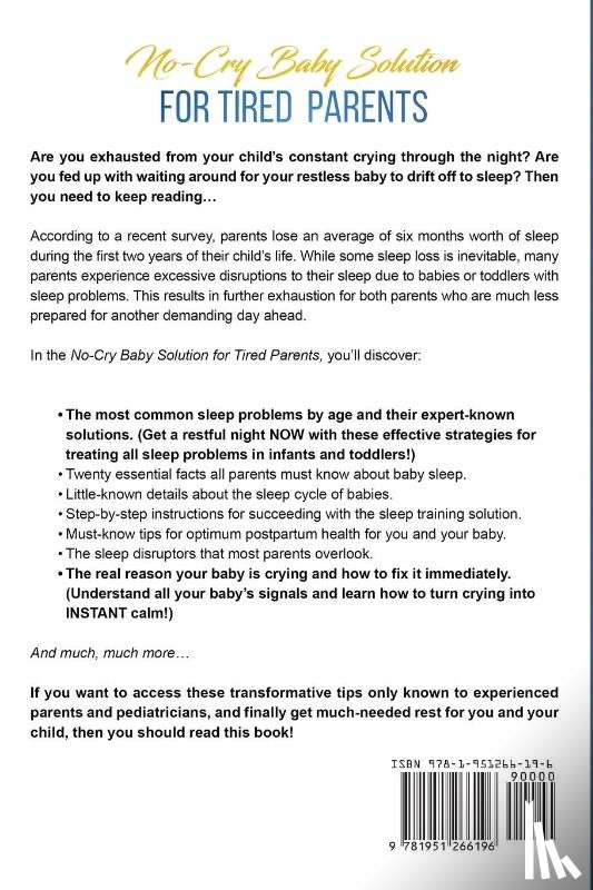 Kate, Olsen - No-Cry Baby Solution for Tired Parents