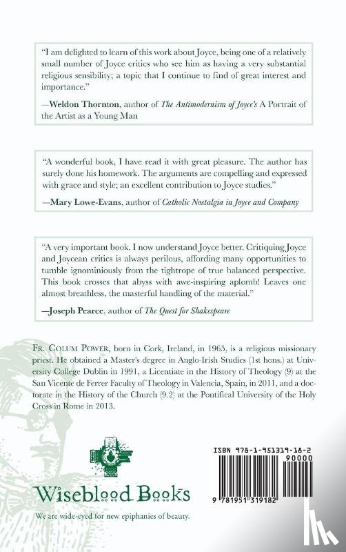 Power, Colum - James Joyce's Catholic Categories
