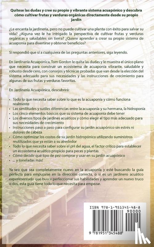 Gordon, Tom - Jardineria Acuaponica