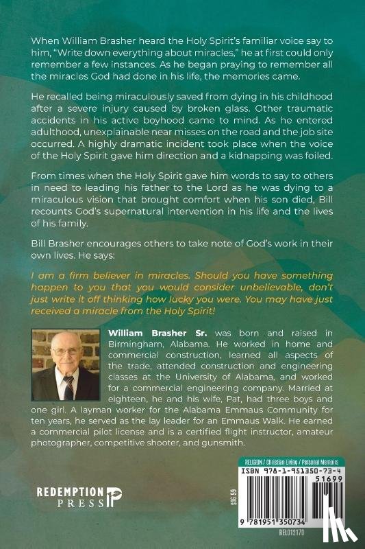 Brasher, Sr. William - Miracles and the Holy Spirit